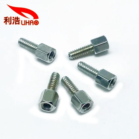 Factory Custom Stainless Steel/Brass/Metal M2 M3 M4 M5 M6 M8 Male to Female Threaded Hex and Round Standoff Screw Spacer